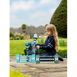 Set di salti LeMieux Toy Pony Azzurro / salvia / bianco Set di salti LeMieux Toy Pony Azzurro / salvia / bianco