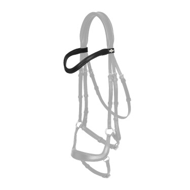 Frontaliera LeMieux Arika Curva Nero / argento