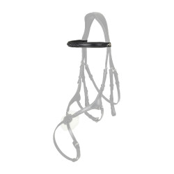 Frontalino LeMieux Kudos dritto cucito Marrone castagna