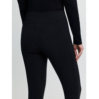 Leggings da equitazione da donna LeMieux con fondo in silicone Airflow Nero
