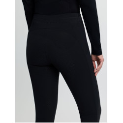 Leggings da equitazione da donna LeMieux con fondo in silicone Airflow Nero