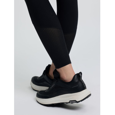 Leggings da equitazione da donna LeMieux con fondo in silicone Airflow Nero
