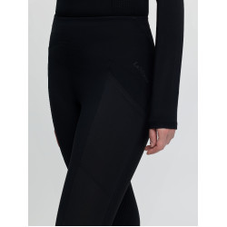 Leggings da equitazione da donna LeMieux con fondo in silicone Airflow Nero