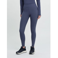 Leggings da equitazione da donna LeMieux con fondo in silicone Airflow Ombra