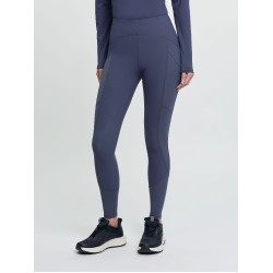 Leggings da equitazione da donna LeMieux con fondo in silicone Airflow Ombra