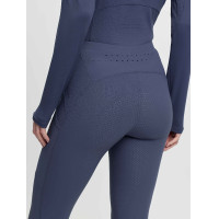 Leggings da equitazione da donna LeMieux con fondo in silicone Airflow Ombra