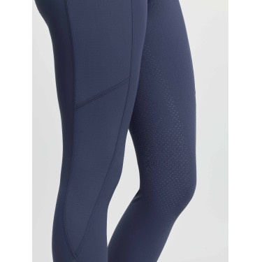 Leggings da equitazione da donna LeMieux con fondo in silicone Airflow Ombra