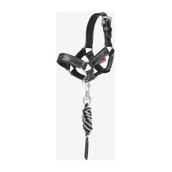 Longhina e capezzina in cuoio LeMieux Toy Pony Nero