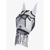 Maschera antimosche LeMieux con frange Marina Blu marino