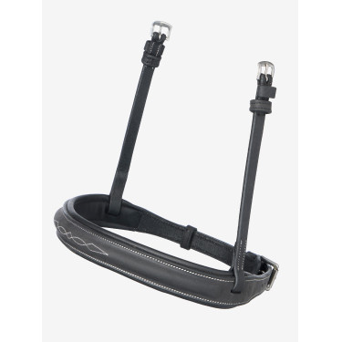 Capezzina LeMieux Hunter cucita Nero / argento
