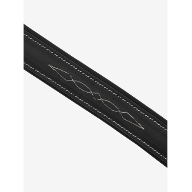 Capezzina LeMieux Hunter cucita Nero / argento