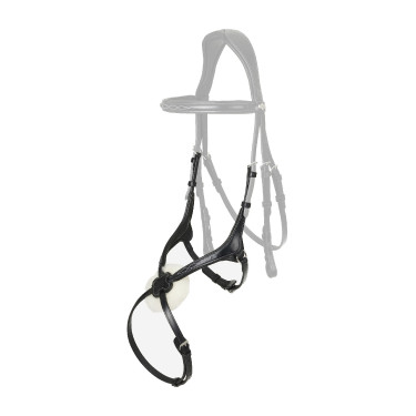 Museruola LeMieux Kudos Grackle Nero / argento