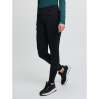 Pantaloni da equitazione LeMieux donna Cami Sculpt con grip in silicone sul fondo Nero