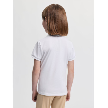 Polo da concorso LeMieux Mini Bella Bianco