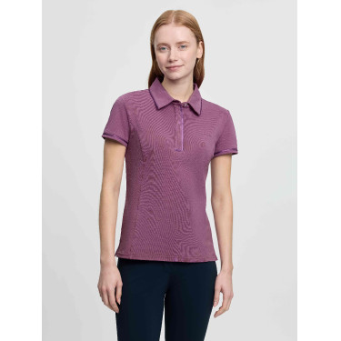 Polo da donna a maniche corte LeMieux Pixie Malva Polo da donna a maniche corte LeMieux Pixie Malva