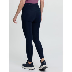 Pantaloni da equitazione pull-on LeMieux da donna Simone con grip parziale incrociato Marina Blu marino