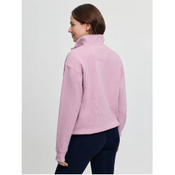 Maglione da donna LeMieux Kelsie con collo a zip Fondant