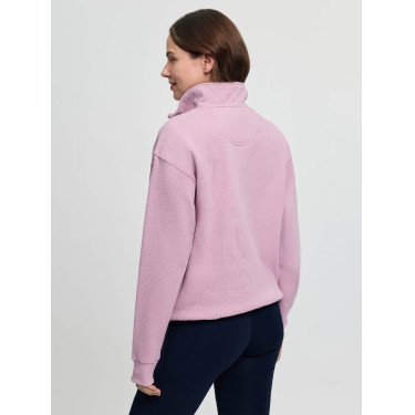 Maglione da donna LeMieux Kelsie con collo a zip Fondant