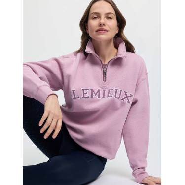 Maglione da donna LeMieux Kelsie con collo a zip Fondant