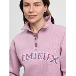 Maglione da donna LeMieux Kelsie con collo a zip Fondant