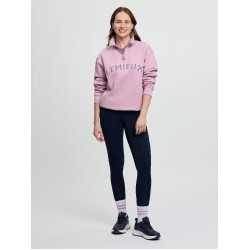 Maglione da donna LeMieux Kelsie con collo a zip Fondant