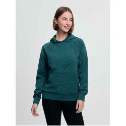 Felpa con cappuccio LeMieux Nadine Airflow donna Giungla Verde