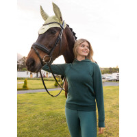 Felpa con cappuccio LeMieux Nadine Airflow donna Giungla Verde Felpa con cappuccio LeMieux Nadine Airflow donna Giungla Verde