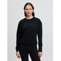 Felpa girocollo da donna LeMieux Christina Nero Felpa girocollo da donna LeMieux Christina Nero