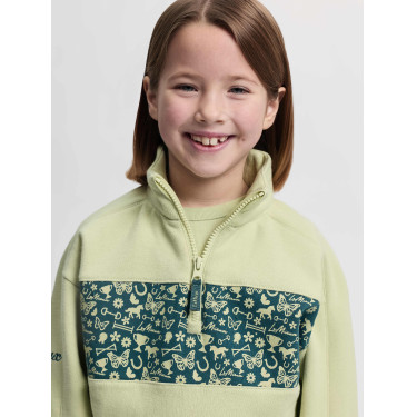 Felpa con collo con zip LeMieux Mini Quinn Distintivo