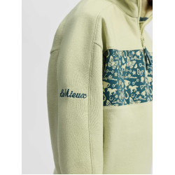 Felpa con collo con zip LeMieux Mini Quinn Distintivo