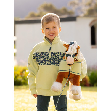 Felpa con collo con zip LeMieux Mini Quinn Distintivo