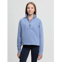 Felpa con collo con zip LeMieux Young Rider Vianne Blu polvere Felpa con collo con zip LeMieux Young Rider Vianne Blu polvere