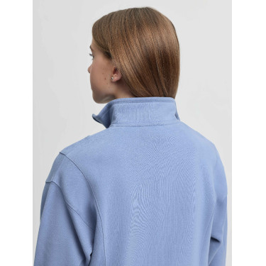 Felpa con collo con zip LeMieux Young Rider Vianne Blu polvere