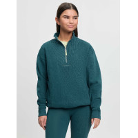 Felpa con collo con zip LeMieux Young Rider Vianne Giungla Verde