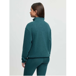 Felpa con collo con zip LeMieux Young Rider Vianne Giungla Verde Felpa con collo con zip LeMieux Young Rider Vianne Giungla Verde