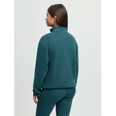 Felpa con collo con zip LeMieux Young Rider Vianne Giungla Verde Felpa con collo con zip LeMieux Young Rider Vianne Giungla Verde