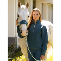 Felpa con collo con zip LeMieux Young Rider Vianne Giungla Verde