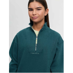 Felpa con collo con zip LeMieux Young Rider Vianne Giungla Verde Felpa con collo con zip LeMieux Young Rider Vianne Giungla Verde