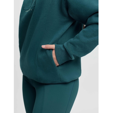 Felpa con collo con zip LeMieux Young Rider Vianne Giungla Verde Felpa con collo con zip LeMieux Young Rider Vianne Giungla Verde