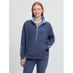 Felpa con mezza zip da donna LeMieux Connie Ombra