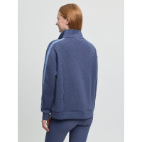 Felpa con mezza zip da donna LeMieux Connie Ombra