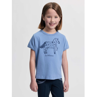 T-shirt LeMieux Mini Alex Blu polvere