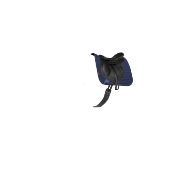 Sottosella da dressage LeMieux Square in tessuto mesh Air-Tek Ombra