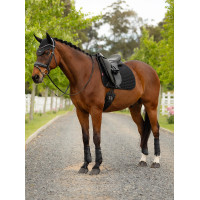 Sottosella da dressage LeMieux Square in tessuto mesh Air-Tek Nero Sottosella da dressage LeMieux Square in tessuto mesh Air-Tek Nero