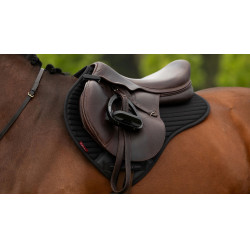 Sottosella Half Square in tessuto mesh Air-Tek Nero