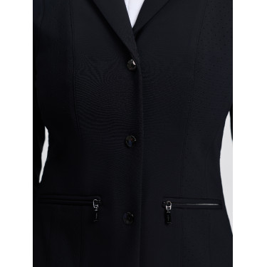 Giacca da concorso LeMieux Tall Jessica Mesh donna Nero