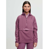 Giacca impermeabile LeMieux Young Rider con zip tre quarti Paige Malva