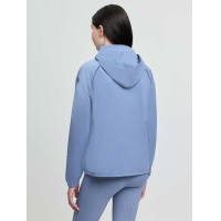 Giacca impermeabile LeMieux Young Rider con zip tre quarti Paige Malva Viola