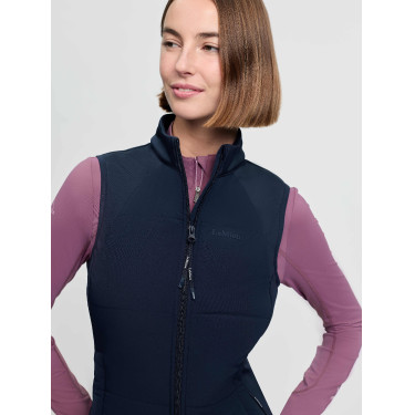 Gilet senza maniche da donna LeMieux Pamela Marina Blu marino