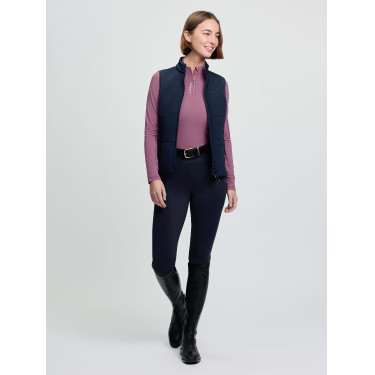 Gilet senza maniche da donna LeMieux Pamela Marina Blu marino
